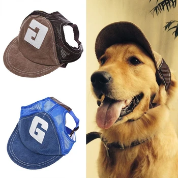 Câinele Pălărie Câine de protecție Solară Șapcă de Baseball Capac de Sport în aer liber Pălărie cu Urechea Reglabil Pălărie pentru animale de Companie Pentru întreprinderile Mici Și Mijlocii Câini Livrările