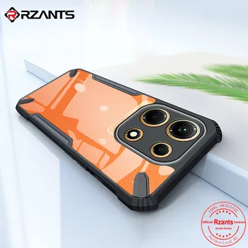 Rzants Pentru Infinix Nota 30 4G 5G Caz Clar [Taur] Design Cover Slim Subțire Protecție Puternică Cristal Carcasa Telefon