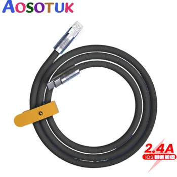 AOSOTUK 1m 2.4 de Tip C, de la Fulger Rapid Cablu de Încărcare Pentru iPhone 6-14 Pentru iPad Telefon Cablu de Transfer de Date Accesorii Telefon