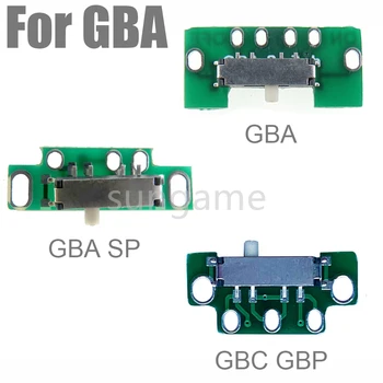 10sets Pentru GBA GBC GBP GBASP Buton Comutator de Alimentare Pentru game Boy Advance Pe Bord Reparatii Piese