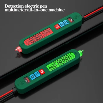 Mici Reîncărcabilă Multimetru Electroprobe Multifuncțional Fire Detector de Tester Pentru Tensiune DC Detectare