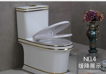 Colorate, Salopete Toaletă New Golden Marginea Stil European Crack Aur Toaletă De Lux De Culoare Aur Toaletă