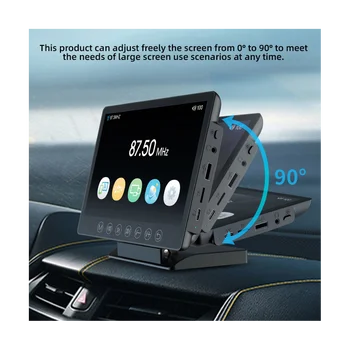7 Inch Auto Portabil Video Player LCD cu Touch Screen, Radio, Video Multimedia Player Auto Monitor TV Comprimat Accesorii Auto