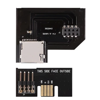 2X SD2SP2 Pro Card SD, Adaptor de Încărcare SDL Card Micro SD TF Card Reader Pentru Nintendo Gamecube NGC NTSC Port Serial 2