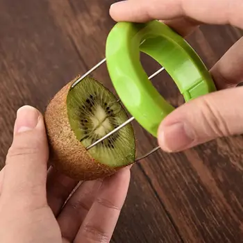 Rapid Fructe Kiwi Cutter Cuțit De Curățat Slicer Gadget-Uri De Bucătărie Din Oțel Inoxidabil Kiwi Peeling Instrumente De Bucătărie Salata De Fructe De Accesorii De Bucătărie