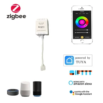 CORUI Tuya Zigbee Inteligent Lampa Controler RGB Voice APP de Control de Control Dimmer Suport Amazon Alexa Google Acasa IFTTT Smart Home