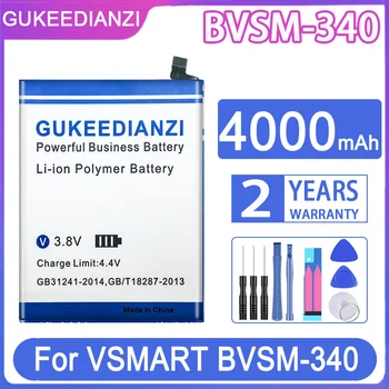 GUKEEDIANZI Înlocuirea Bateriei BVSM340 4000mAh Pentru VSMART BVSM-340 Baterii de Telefon Mobil