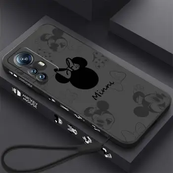Disney Mickey Minnie Lux, Telefon Caz Pentru Xiaomi Mi 13 12T 12 11T 11i 11 A3 10T 10 CC9E 9 Pro Lite Ultra 5G Lichid Stânga Coarda