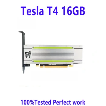Original Pentru NVIDIA Tesla T4 16GB GPU Computing placa Grafica AI Învățare profundă Inteligență Artificială Calcul Card