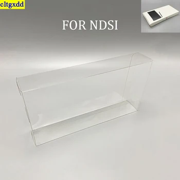 cltgxdd 1bucată PET transparent potrivit pentru NDSI versiunea Japoneză joc consola stocare praf afișa caseta cutie de colectare