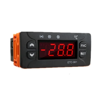 ETC-961 Termostat Controler de Temperatura cu Control de Umiditate Termometru Higrometru de Refrigerare 220V Alarma Senzor NTC