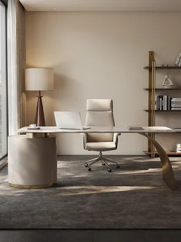 Lumina lux, modern și minimalist home office birou, italiană minimalist, birou calculator, birou de studiu, birou de scriere