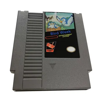 8 Biți de Joc Carte de 72 De Pini Pasăre Săptămână NTSC Și Pal Versiune Cartuș de Joc Video Pentru NES
