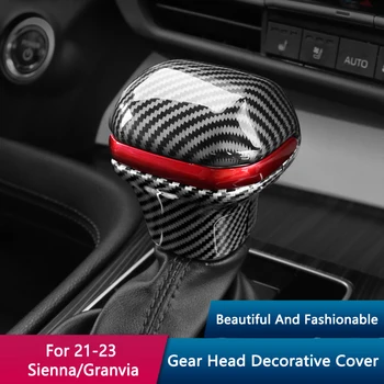 TAJIAN Masina Schimbătorului de Viteze Capac Decorativ ABS Gear Capac Cap se Potrivesc Pentru Toyota 2021-2023 Sienna/Granvia Auto Interioare Accesorii