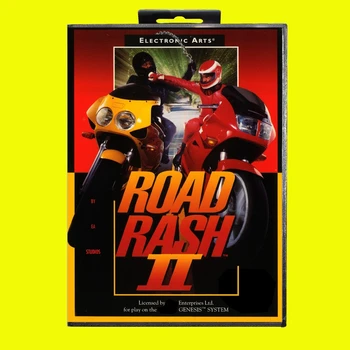 Road Rash 2 16bit MD Carte de Joc Pentru Sega Mega Drive/ Genesis cu NOI Cutie de vânzare cu Amănuntul