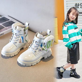 2023 Copii Pantofi de Sport de Moda Alb Confortabil Baieti Adidasi Fete Non-alunecare Respirabil Pantofi sport Copii Pantofi de Școală Nouă