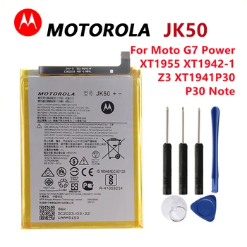 Motorola 100% Original JK50 4850mAh Acumulator Pentru Motorola MOTO G7 Putere XT1955 XT1942-1 Z3 XT1941P30 P30 Notă JK50 Instrumente Gratuite