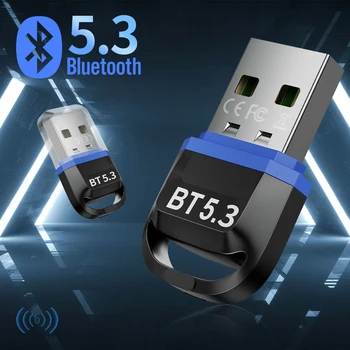 USB Bluetooth 5.3 5.0 Dongle Adaptor pentru Difuzor PC Mouse Wireless Keyboard Muzica Transmițător Receptor Audio Bluetooth