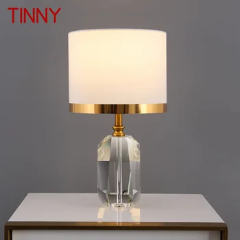 TINNY Contemporane de Cristal Lampă de birou LED-uri Creative Reglaj de Birou de Lux Lumina Decor pentru Casa Living Dormitor Laterale Pat