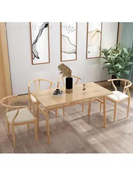 Casa de luat masa scaun simplu din fier forjat Taishi scaun y cuvânt scaun nou Chinezesc imitație de lemn masiv scaunul de ceai scaun fotoliu