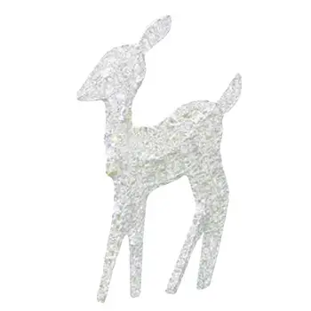 Luminat De Craciun, Reni Intemperii Stralucitoare Elan Ornament Pentru Gazon În Aer Liber Elk Ornament Pentru Curte Gazon Baterie