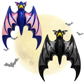 Mare 4D Bat Folie de Aluminiu Baloane Decoratiuni de Halloween Pentru Happy Halloween Petrecere Tematica pentru Copii Gonflabile Jucării de Acasă Decoratiuni