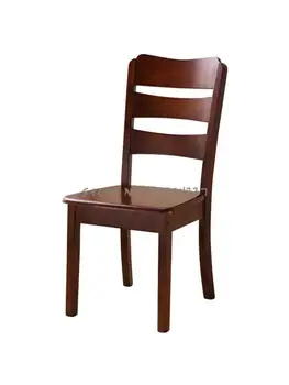 Lemn masiv, spate scaun scaun scaun simplu scaun de luat masa origine Chineză modernă birou din lemn mese restaurant masă și scaun