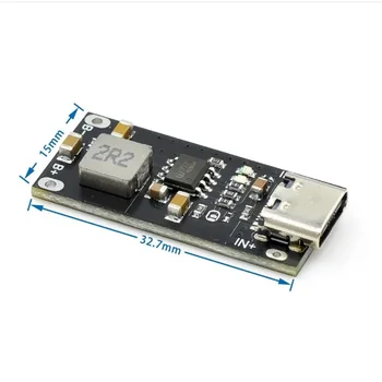 De tip C USB Intrare Curent Înalt 3A Polimer Ternare Baterie cu Litiu Rapid de Încărcare Rapidă Bord IP2312 CC/CV Modul de 5V La 4.2 V