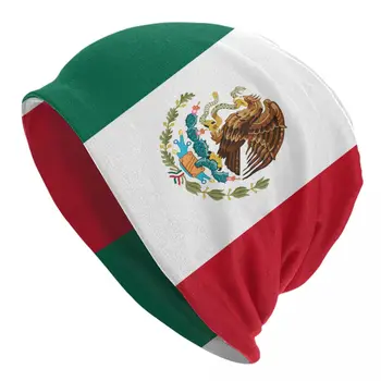 Drapelul De Mexic Mexican Flag Capota Pălărie Tricot Pălărie Hip-Hop În Aer Liber Chelioși Căciuli, Pălării Unisex Vara Multifuncțională Capac