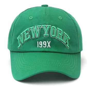 Pălăria verde pentru Adulti unisex bărbați femei din bumbac reglabila sport snapback pălării, șepci de Baseball pentru pescuit călătorie gorros