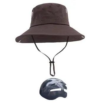 Pălărie găleată cu Siruri de caractere Ușor Casca Palarie de Soare în aer liber de Echitatie de Călătorie