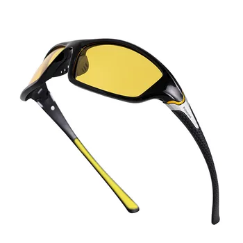 În aer liber Polarizat ochelari de Soare pentru Bărbați Cadru Pătrat Ciclism ochelari de Soare Idee de Cadou pentru Prieteni și Familie MU8669