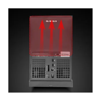 Cooler pentru Xbox Seria X Consola de Joc cu 3 Porturi USB Suport Vertical cu 2 Ventilatoare de Răcire 3-Viteza de Joc Consola Fan