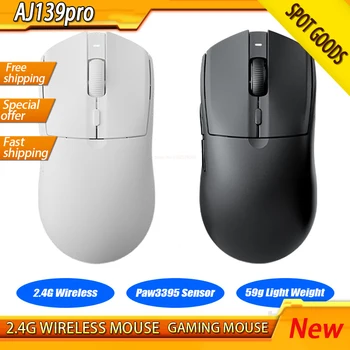Ajazz Aj139pro 2.4 g Wireless Mouse-ul Paw3395 Senzorul de Greutate de Lumină Scăzută Întârziere Fps Gaming Mouse-ul Pc Gamer Accesorii Laptop Mac Offic