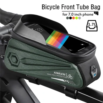 Exterior Impermeabil Biciclete Fata Tub Sac 7in Caz de Telefon Touchscreen cu Bicicleta Geanta Accesorii pentru Biciclete
