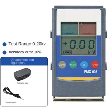 Handheld Electrostatic Tester Câmpului Contor De Măsurare A (+/-) 1.49 Kv Digital De Testare A Câmpului Fmx-003