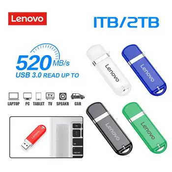Lenovo 2TB USB Flash Drive 1TB de Mare Viteză Pen Drive USB 3.0 Interfață Stick Usb pendrive USB Pentru Telefon Mobil/Computer/PC de Masă