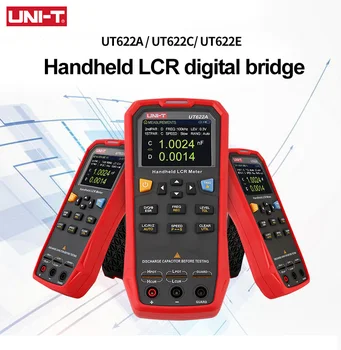 UNITATEA UT622A UT622C UT622E de Înaltă precizie LCR Metru Portabile Industriale de Rezistență Capacitate Tester de Metri Instrumente Instrumente