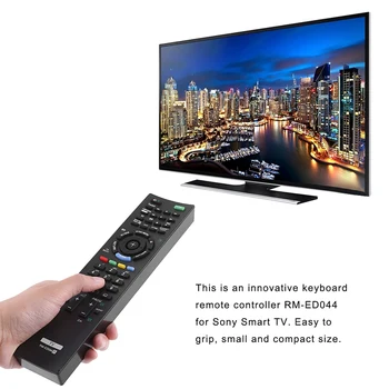 Înlocuirea TV Control de la Distanță Potrivit pentru TV Sony RM-ED044 RMED044 Noul Negru